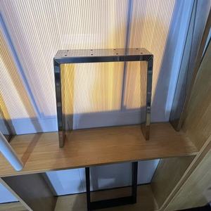 Pieds <span class=keywords><strong>de</strong></span> <span class=keywords><strong>table</strong></span> en <span class=keywords><strong>fer</strong></span> <span class=keywords><strong>forgé</strong></span> <span class=keywords><strong>de</strong></span> style moderne, rustiques, robustes, <span class=keywords><strong>de</strong></span> type <span class=keywords><strong>industriel</strong></span>, en forme <span class=keywords><strong>de</strong></span> K, base <span class=keywords><strong>de</strong></span> <span class=keywords><strong>table</strong></span> en métal personnalisée pour réunions - Product Image 2