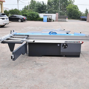 Scie à table coulissante double pour le bois, machine de découpe de panneaux MDF, scie informatisée, machine de découpe automatique à table coulissante T - Product Image 1