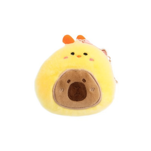 Portamonete in peluche a forma di animale 12x13cm, portafoglio peloso per bambini e ragazze - Product Image 1
