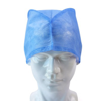 Topi Bedah Sekali Pakai Bahan Non Woven Grosir Pabrik, Topi Bouffant Ikat untuk Penggunaan Medis di Rumah Sakit bagi Dokter dan Perawat