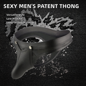 Boxer <span class=keywords><strong>Perizoma</strong></span> da Uomo Sexy a Vita Bassa Traspirante con Intagli in Tessuto Confortevole per Locali Notturni - Product Image 2