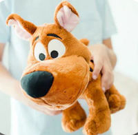 Uyeah OEM/ODM Peluche Scooby-Doo personnalisée, jouet en peluche doux, personnage de dessin animé, animal en peluche, chien personnalisé pour les cadeaux d'enfants