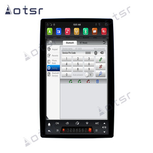 12,8 "Tesla estilo rotación IPS pantalla Universal 2 Din <span class=keywords><strong>Android</strong></span> 9,0 4 + 64GB coche DVD GPS Player Auto Radio estéreo de coche de Control de voz - Product Image 6