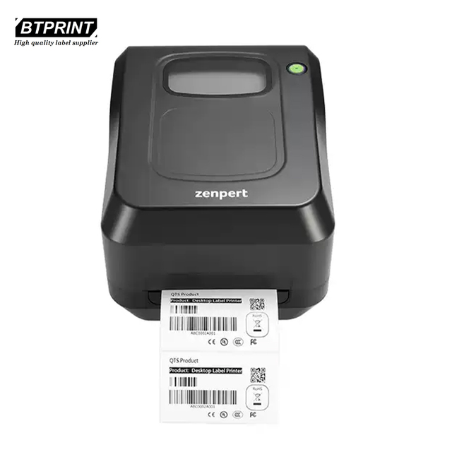 TSC Zenpert 4T530 300DPI Thermal Transfer Barcode Label Printer Desktop HD Sticker Printer for Jewelry Electronic Small QR Code