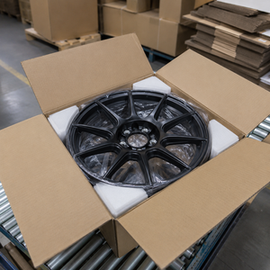 Nouvelles jantes en aluminium forgé 19x8.5 5x112 Racing Concave Chrome Finish Rims compatibles avec <span class=keywords><strong>Audi</strong></span> A3 A4 <span class=keywords><strong>S3</strong></span> S4 Aftermarket Custom Billet Alloy - Product Image 3