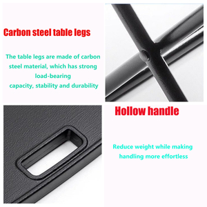 Table de pique-nique portable pliable de luxe et chaises pour Tesla modèle Y Kits d'intérieur de <span class=keywords><strong>camping</strong></span> de voiture petite Table de coffre - Product Image 6