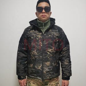 Veste d'hiver <span class=keywords><strong>MITO</strong></span> L7 prête à expédier veste tactique Woobie imperméable/coupe-vent/anti-rayures camouflage - Product Image 5