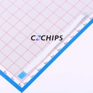 FFC-0.5-10-100-B-4-8 FFC Cable (Flexible Flat Cable) P=0.5mm Connector 10P 0.5mm 0.3mm Reverse - Product Image 2