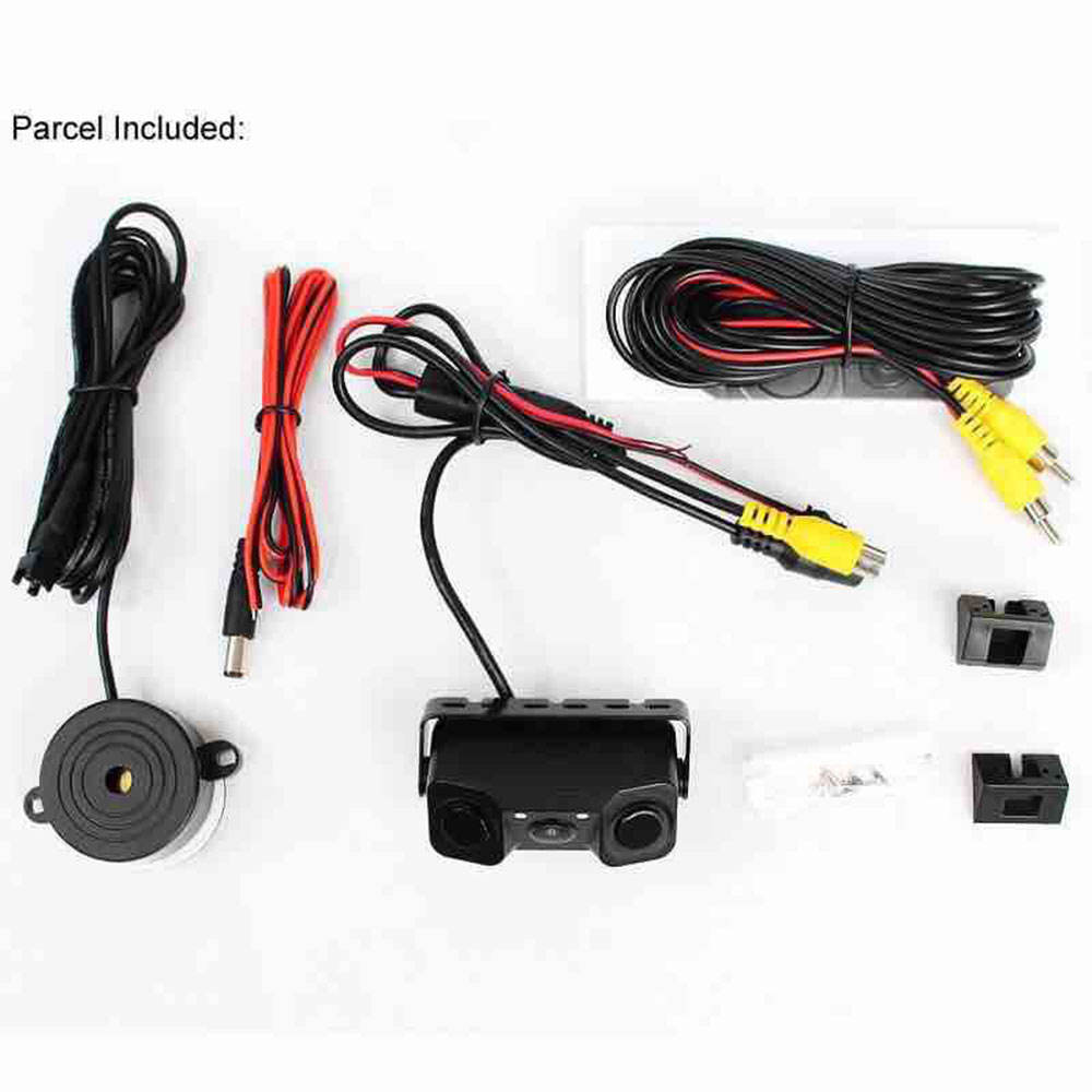 3 in 1 parking sensor(2 radar sensors 1 camera)