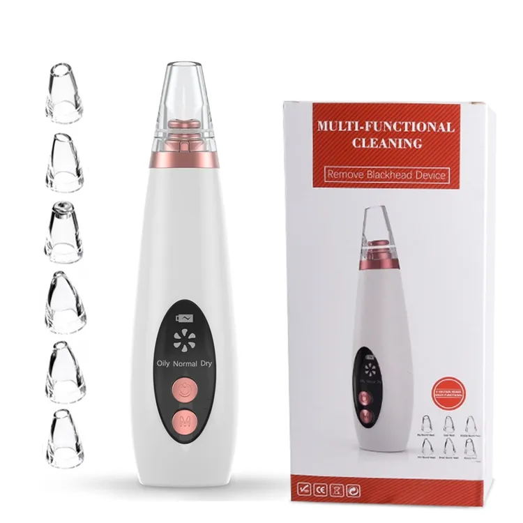 Pore Cleaner Blackhead Remover Vacuum Face Skin Care Black Heads Acne Pimple Removal Black Dot Removal Tools
