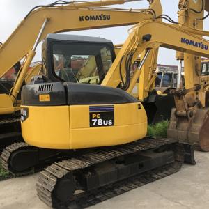 Fabriqué au Japon utilisé Komatsu PC78us-6 PC120 PC200 PC128us PC300 excavatrice sur chenilles PC400-7 machines de route PC série Komatsu - Product Image 5