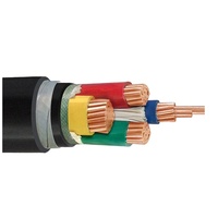 4-adriges gepanzertes Elektrokabel Niederspannung 0,6/1kV 4x120mm² Doppelstahlband