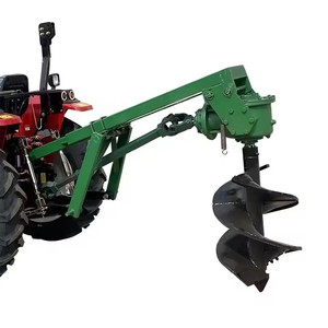 Máquina de barrena eléctrica para uso agrícola con accionamiento de toma de fuerza y broca espiral para plantar árboles - Product Image 4