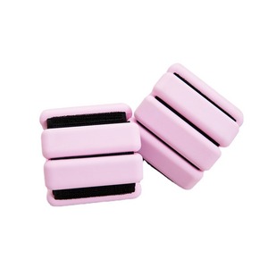 Poids de poignet et de cheville en silicone personnalisables avec logo, réglables, pour bras et jambes, avec bracelet et bande avec logo, vente en gros - Product Image 6