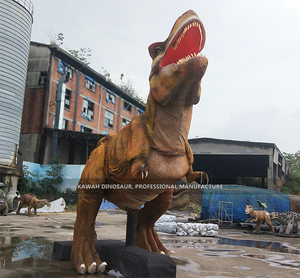 Giai Đoạn Hiển Thị 10 Mét Tyrannosaurus <span class=keywords><strong>Rex</strong></span> Di Chuyển Mô Hình Khủng Long Động Vật Nhà Máy Bán Hàng Trực Tiếp - Product Image 4