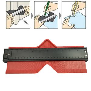 10 นิ้ว, 250 มม. ความกว้างพลาสติกโปรไฟล์วัด <span class=keywords><strong>Contour</strong></span> วัดไม้เครื่องหมายกระเบื้องลามิเนตกระเบื้องเครื่องมือทั่วไป - Product Image 3