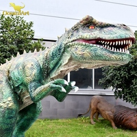 Tema dinozor parkı için yüksek kaliteli simülasyon robot dino modeli animatronic dinozor