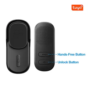 Tuya Application Phone Intercom Wifi Door Bell Tuya Two-way Audio Wired Smart DoorBell Waterproof for Outside Remotely