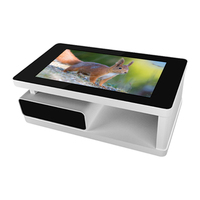 Directo de fábrica de 55 pulgadas Multi Touch pantalla mesa táctil impermeable con cajón