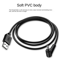 Jinghua Port USB ke DC 3.5mm * 1.35mm 5.5mm * 2.5 dan 5.5mm * 2.1 kabel pengisian daya USB ke kabel catu daya
