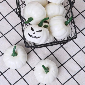 Artificial Mini Foam Pumpkins Fall Harvest Thanksgiving Christmas Easter Halloween Party Decor Home Table Decoration - Product Image 2