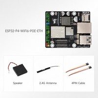 Carte de développement ESP32-P4-WIFI6-POE-ETH, carte ESP32 P4, carte ESP32-P4 + ESP32-C6, carte Ethernet PoE ESP32