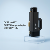 Adaptador de Carga para Vehículos Eléctricos EKDA, Nuevo, 400KW, CCS2 a GBT, con Aplicación, 1000V, 400A, Conector de Carga Rápida CC