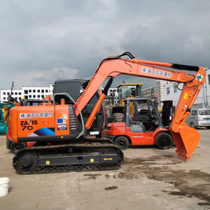 Mini pelle d'occasion Offre Spéciale bon marché Hitachi ZX70 7 tonnes moteur d'origine avec EPA/CE pelle d'occasion de bonne qualité - Product Image 6