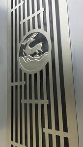 Cửa chính nội thất hiện đại, chuyên nghiệp, hoàn thiện, có tính năng chống đạn, thông gió chống muỗi bằng nhôm cho nhà ở - Product Image 3