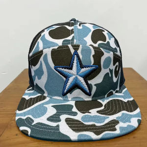 Camouflage Trucker <b>Hats</b> 7 Panel in <b>Flat</b> Bill Hunting Season Snapback <b>Hats</b> Custom <b>Flat</b> Bill Gorras Trucker <b>Caps</b> - Product Image 1