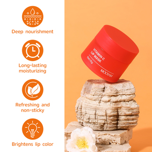 Mascarilla Labial al por Mayor de Marca Privada que Reduce las Líneas Finas, con Colágeno y Vitamina C, Rellena, Nutre los Labios Secos y Agrietados, Vegana, para Dormir - Product Image 3