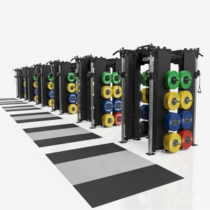 KUNGFU Fitness Gym Équipement de fitness en acier inoxydable, rack de squat avec poulies, Power <span class=keywords><strong>Cage</strong></span> - Product Image 1