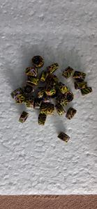 Perles de verre Millefiori colorées de forme ronde avec motif floral, emballage en boîte pour la fabrication de bijoux et les créations artisanales - Product Image 5