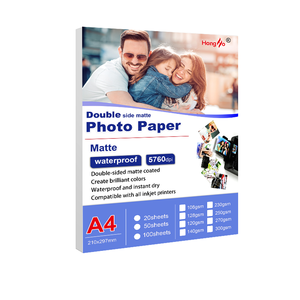Çift taraflı renkli mürekkep püskürtmeli mat kağıt mat fotoğraf kağıdı mürekkep püskürtmeli yazıcı A3 A4 fotoğraf kağıdı - Product Image 2
