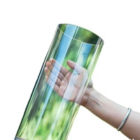 Jarrón de Flores Cilíndrico de Acrílico Transparente, Grande, Alto, Estilo Nórdico, para Centros de Mesa de Boda, Venta al Por Mayor