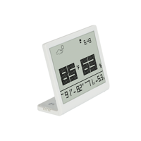 Thermomètre hygromètre pour cave à vin avec alerte de batterie faible, résolution 1 % HR, plage d'humidité 10 % - 99 %, en plastique, pour usage domestique
