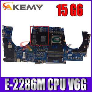 Placa Base Principal <span class=keywords><strong>ZBOOK</strong></span> <span class=keywords><strong>15</strong></span> <span class=keywords><strong>G6</strong></span>, Placa Madre L68831-601 L68831-001 XW2G DAXW2GMBEG0 con CPU E-2286M, GPU RTX 6GB para HP - Product Image 6