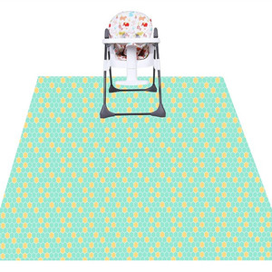 2026 Baby Splat <strong>Mat</strong> for Under High Chair/Arts/Crafts Baby Washable Spill <strong>Mat</strong> Waterproof Anti-Slip Floor <strong>Splash</strong> <strong>Mat</strong>, Portable Pla - Product Image 4