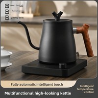 Bouilloire électrique multifonctionnelle intelligente à température constante Pot à col de cygne pour le brassage manuel du café et du thé Bouilloire à café