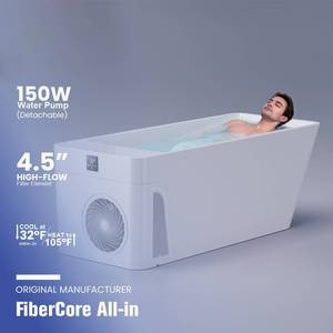 En Stock en Almacén de EE. UU.: Bañera Fría Todo en Uno con Tina Integrada Ecológica para Recuperación de Atletas - Product Image 1