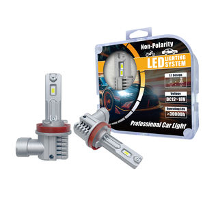 Ampoule de phare LED H1 H3 H8 H11 H7 H4 fabriquée en usine 80W Canbus 12V Mini taille sans ventilateur 9005 9006 880 Lampade Led pour Fiat VW <span class=keywords><strong>Kia</strong></span> - Product Image 6