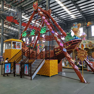 งานคาร์นิวัลสำหรับเด็กเรือโจรสลัดสุดตื่นเต้นแบบเคลื่อนที่ได้เพื่อความสนุกสนาน - Product Image 4