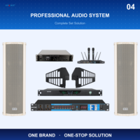 Amplificateur Distributeur d'Antennes HKNC HG-D700 8+2, Gain 12dB, Connecteur XLR, Garantie 1 An, Montage en Rack pour Micro Sans Fil Église