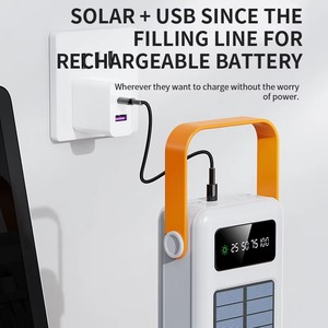 Banque d'énergie <span class=keywords><strong>solaire</strong></span> certifiée CE FCC 100000mAh câbles 4-en-1 <span class=keywords><strong>chargeur</strong></span> USB portable pour iPhone 15 16 <span class=keywords><strong>Android</strong></span> - Product Image 5
