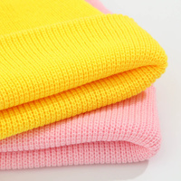 Bonnet tricoté personnalisé avec logo, style pêcheur, à revers court, pour hommes et femmes, chaud et tendance