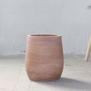 Grandes jardinières décoratives ovales rétro créatives pour fleurs d'intérieur - Product Image 6
