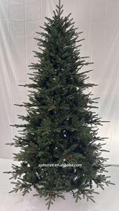 Cao Cấp Màu Xanh Lá Cây Vân sam Xmas Cây 4ft 5ft 6ft 7ft Thông Nón Bản Lề Chi Nhánh Nhân Tạo Cây Giáng Sinh Với Có Thể Gập Lại Kim Loại Đứng - Product Image 5