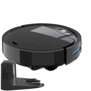 Potente <span class=keywords><strong>Robot</strong></span> Aspirador 2500PA 3 en 1, Limpieza, Barrido y Fregado, Retorno Automático a la Base de Carga, para Pisos del Hogar, Alfombras de Pelo Corto, Enchufe Europeo, Seco - Product Image 6