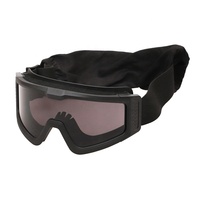 Série de protection tactique, casque avec lentille en PC anti-buée à revêtement dur, équipement de protection personnel pour le tir balistique et le combat tactique