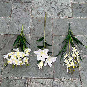 Venta al por mayor Artificial Cymbidium Orquídea Ramo de Flores para DIY Boda <span class=keywords><strong>Novia</strong></span> Mano Flores Navidad Pascua Halloween Día DE LA Madre - Product Image 4